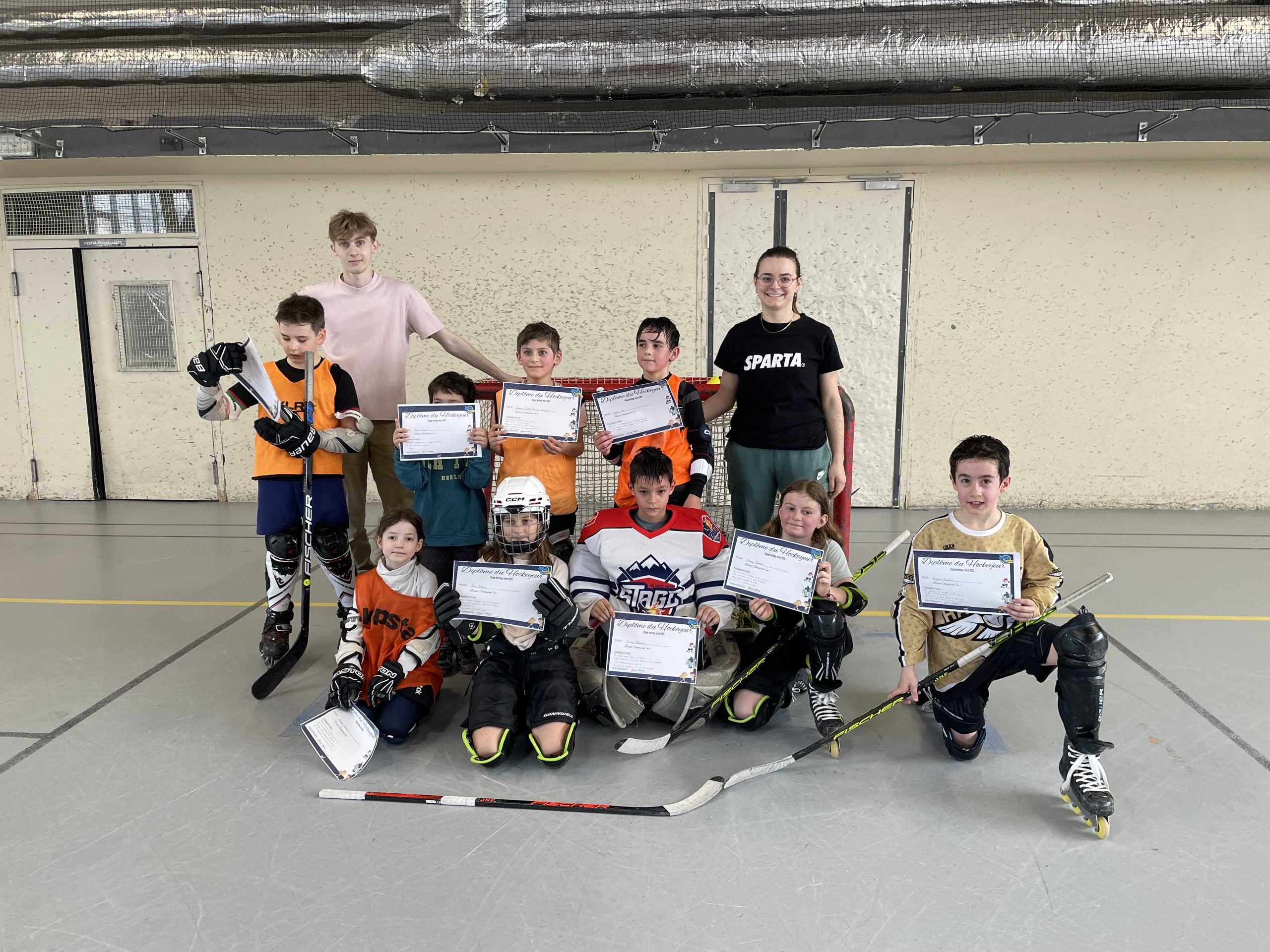 Stage de roller hockey mars 2025